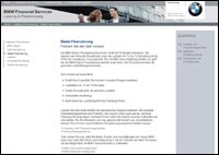 BMW Financial Services Screenshot 02
