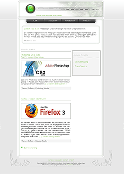 Screenshot Custom Kola Webdesign 1