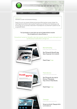 Screenshot Custom Kola Webdesign 3