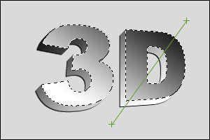 3D Text Step 4