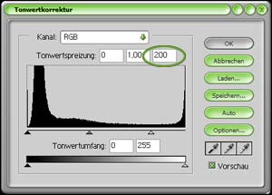 Adjusting Levels Step 2