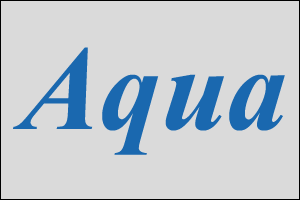 Aqua Text Step 1