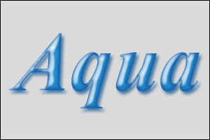 Aqua Text Step 6