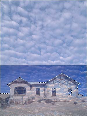 Image Manipulation #1 - Clouds Step 3